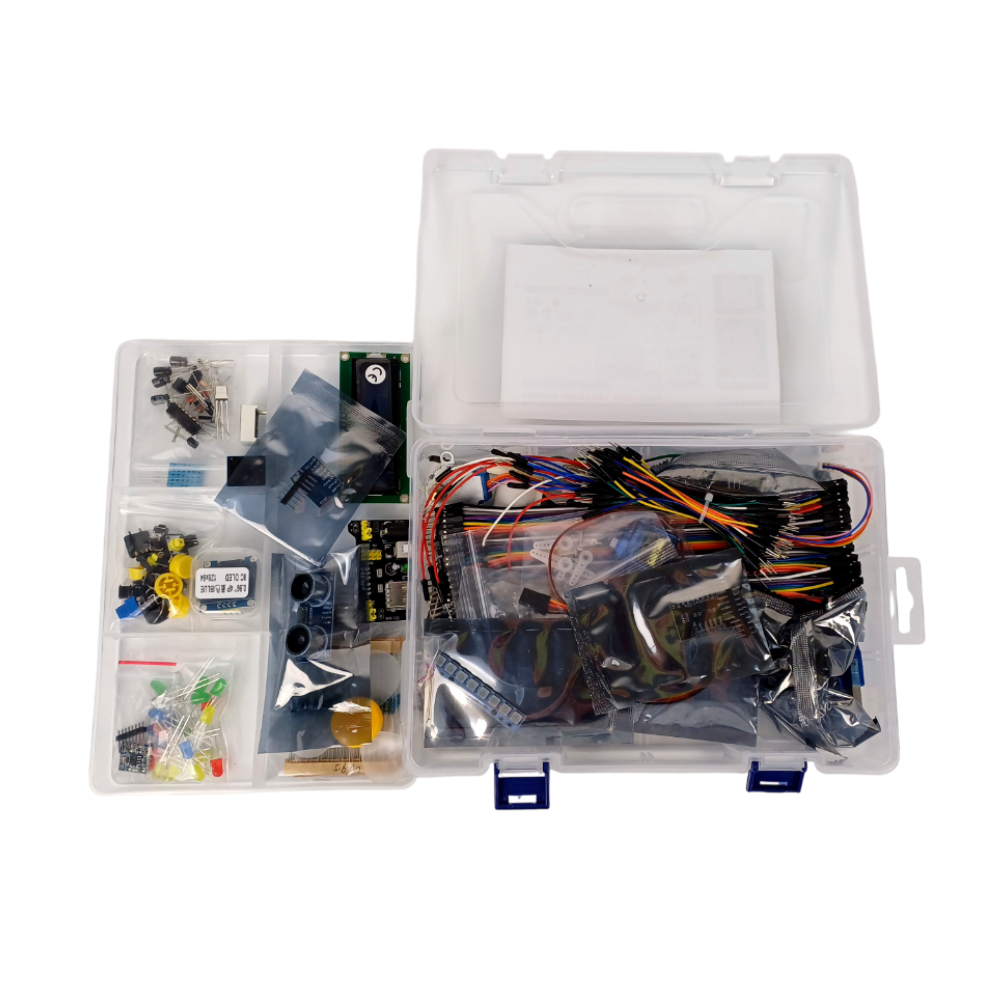Kit interactiv pentru electronica cu Arduino UNO R4 WiFi, Bitmi 11686 [2]