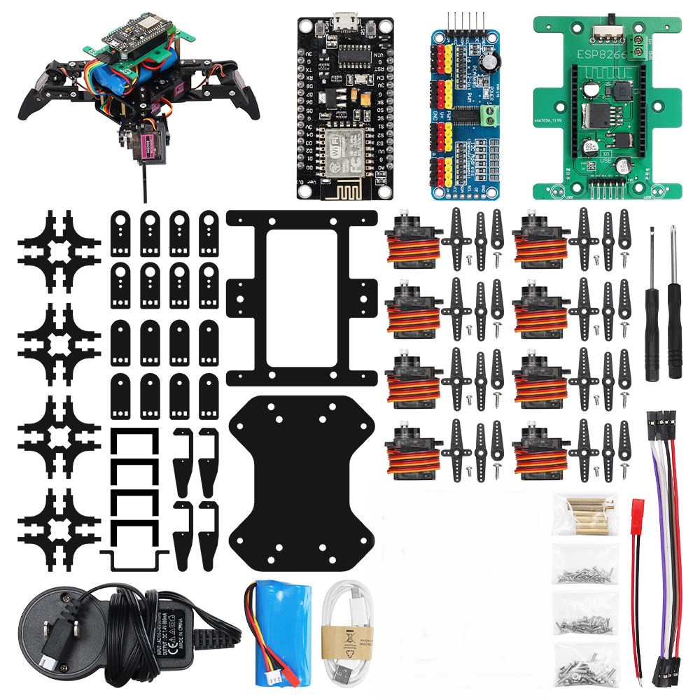 Kit de robot STEM Paianjen, Bitmi 10158 [5]