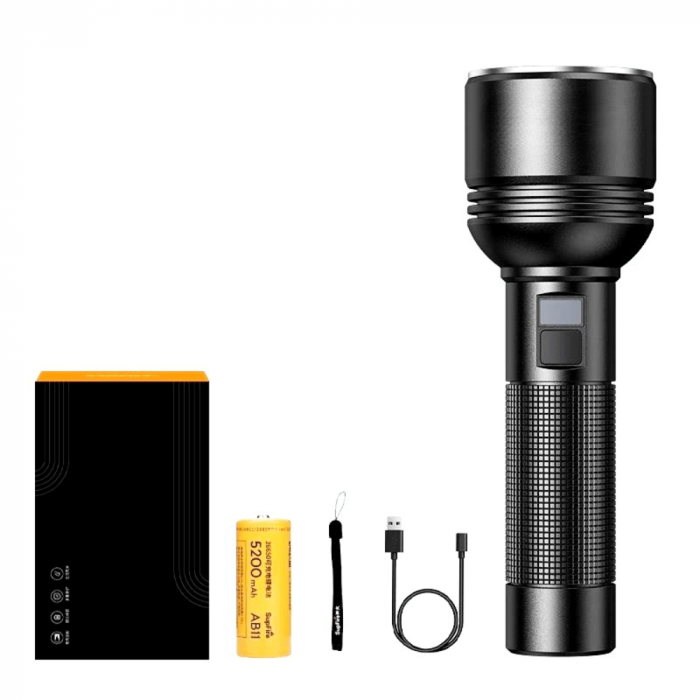 Lanterna LED reincarcabila 2000 lumeni, Superfire D18 [2]