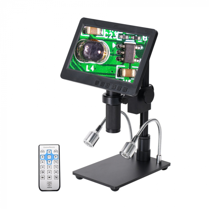 Microscop digital 2100X cu port HDMI pentru monitor extern, Hayear HY-2070 [2]