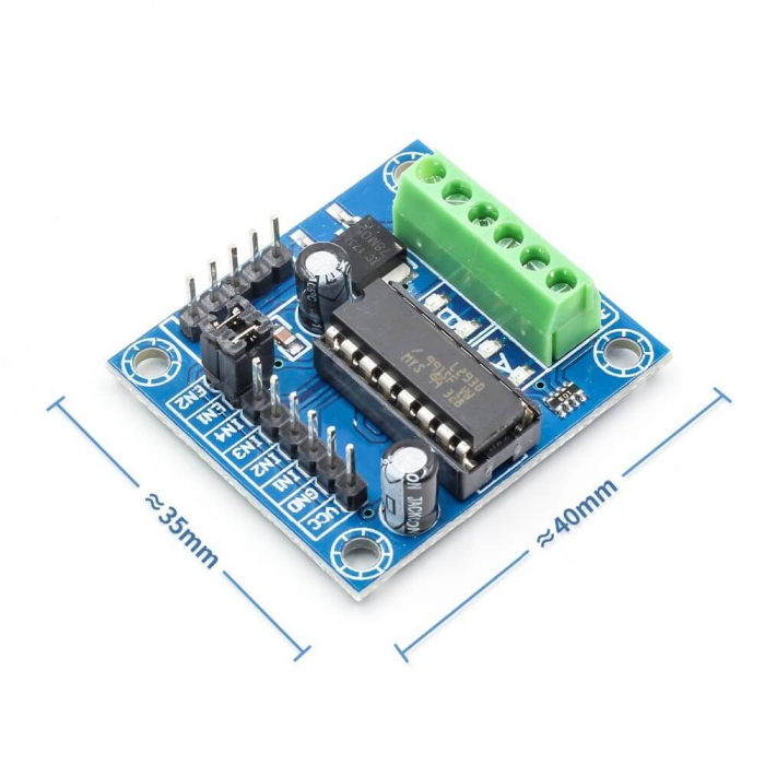 Mini placa de expansiune cu driver L293D pentru motoare [4]
