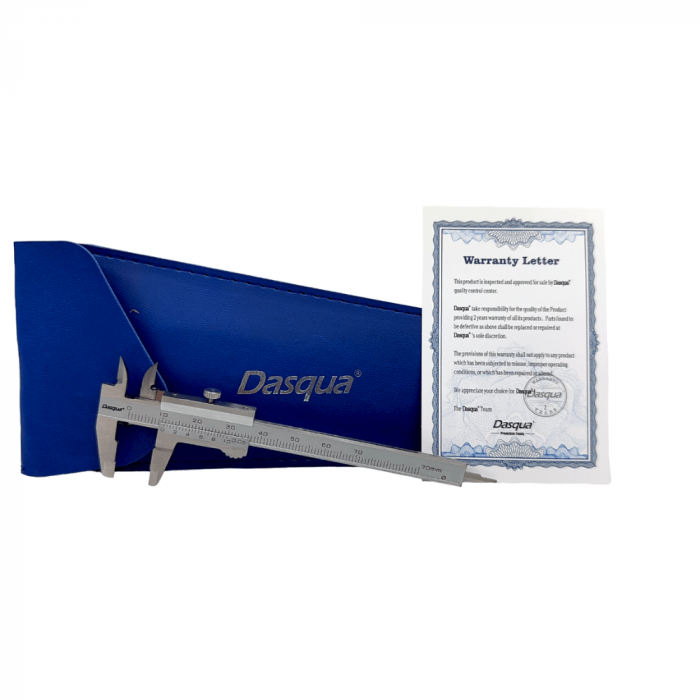 Mini subler mecanic Vernier, 70mm, precizie 0.05mm, Dasqua 1120-3113 [4]