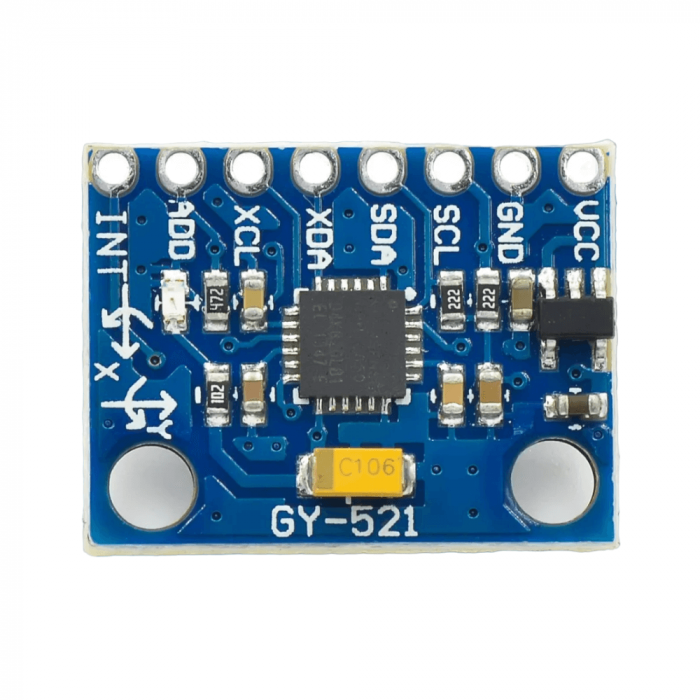 Modul giroscop + accelerometru pe 3 axe, MCU 6050, GY-521 [2]