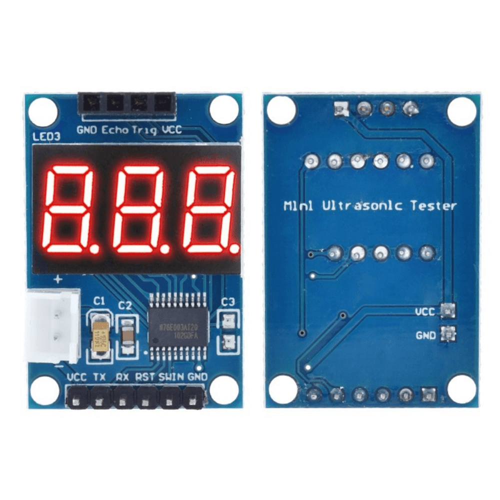 Modul afisare distanta pentru senzorul ultrasonic HC-SR04 [2]