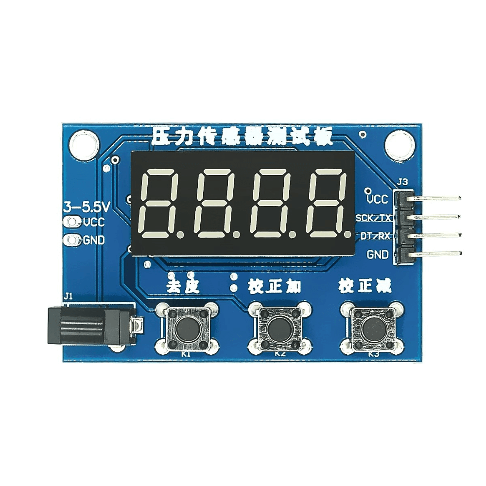 Modul afisare pentru citirea celulei de sarcina, compatibil cu HX711 [2]