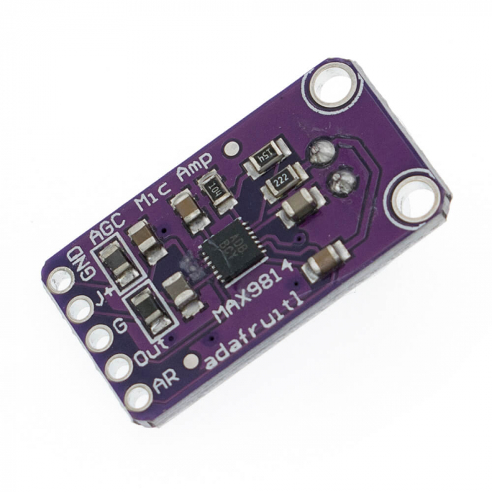 Modul amplificator audio MAX9814 cu microfon [4]