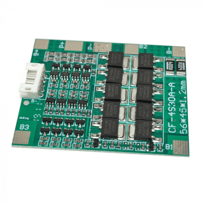 Modul BMS cu echilibrare, 4S, 16.8V, 30A [2]