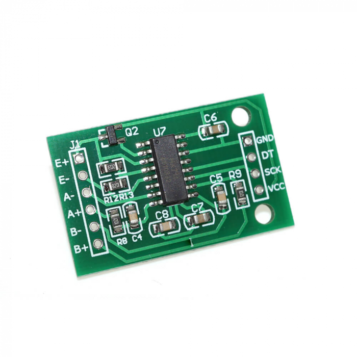 Modul HX711 pentru citire senzori de greutate/celule de sarcina [3]