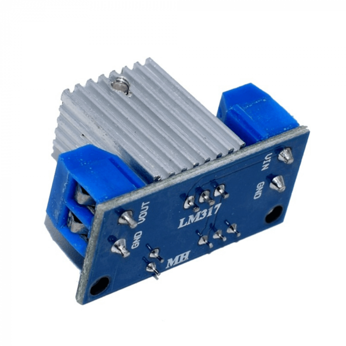 Modul liniar coborator de tensiune LM317 DC-DC, 1.2-37V, 2.2A [3]