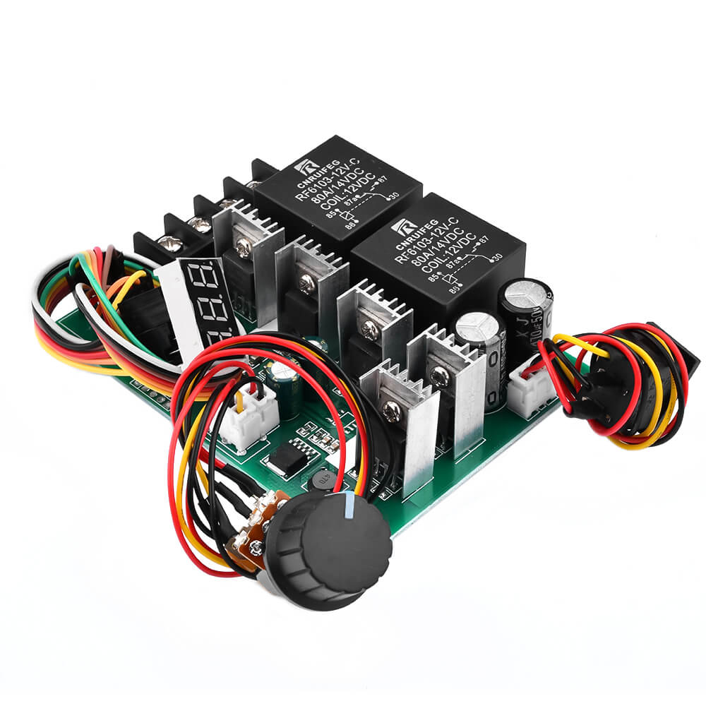 Modul control viteza si directie motoare DC, PWM, 9-50V DC, 40A, 2000W [2]