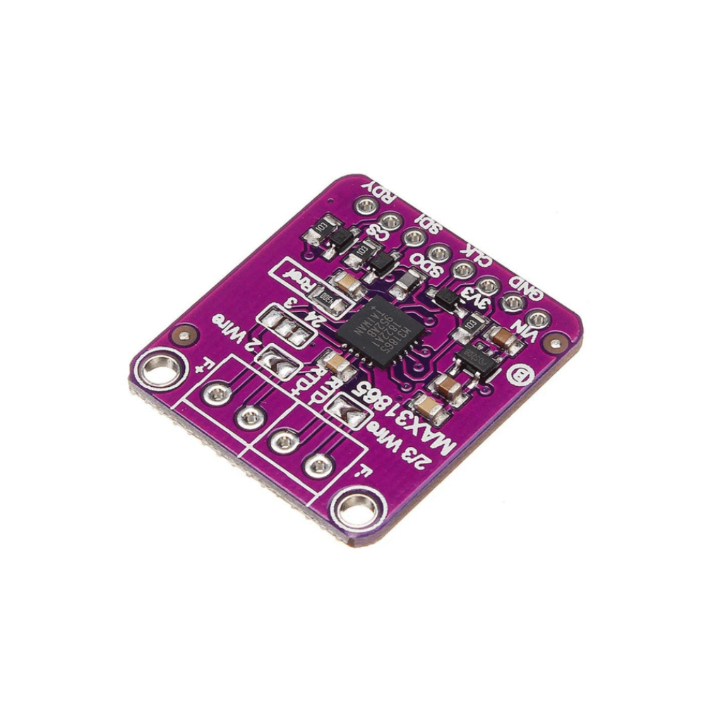 Convertor digital MAX31865 pentru senzori de temperatura RTD, PT100 si PT1000 [3]