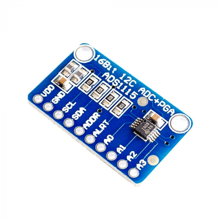Modul convertor AD ADS1115, 16 biti I2C, 4 canale cu amplificator [2]