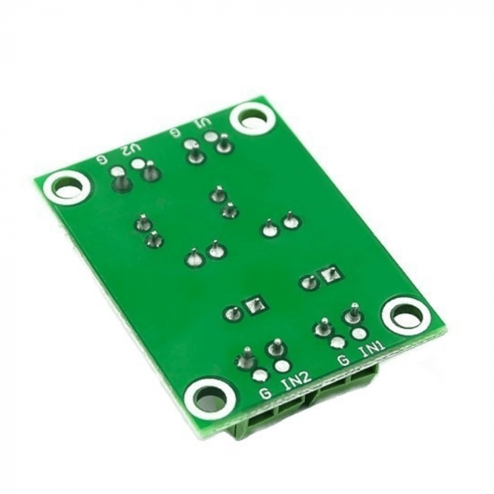 Modul convertor de nivel logic cu optocuplor PC817, 2 canale [3]