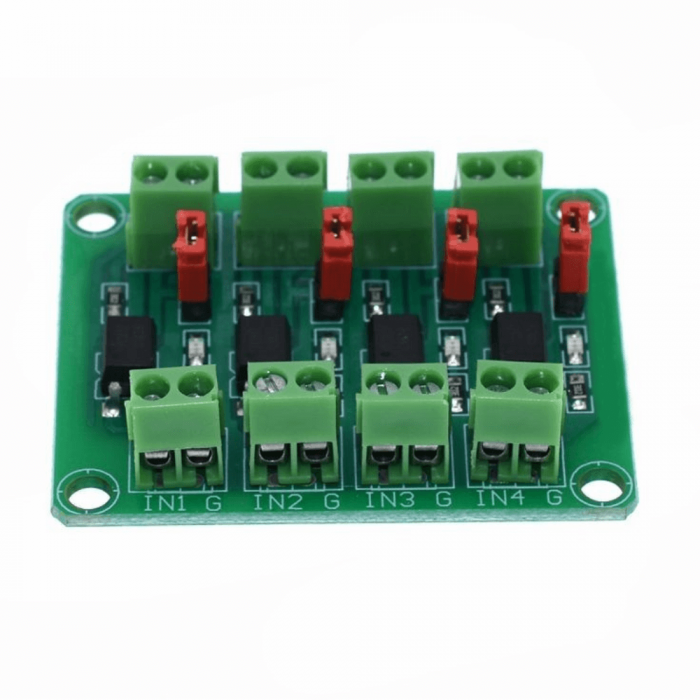 Modul convertor de nivel logic cu optocuplor PC817, 4 canale [3]