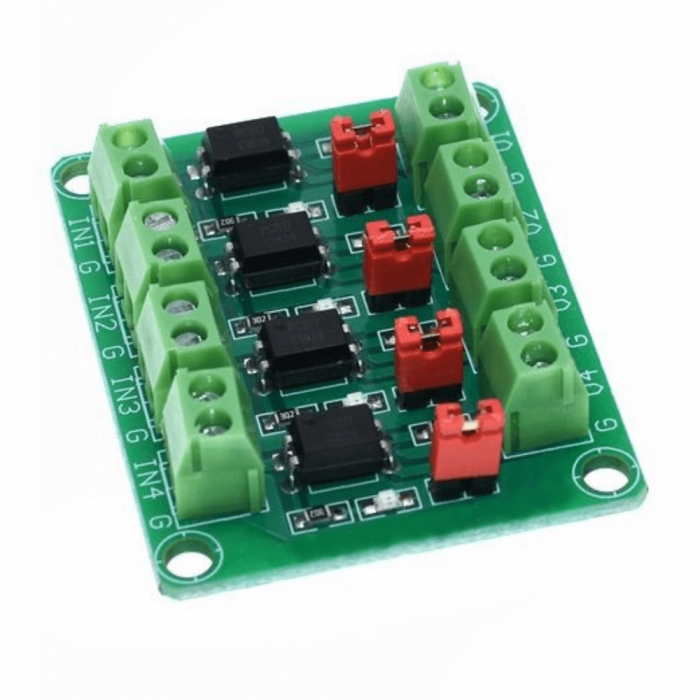 Modul convertor de nivel logic cu optocuplor PC817, 4 canale [2]