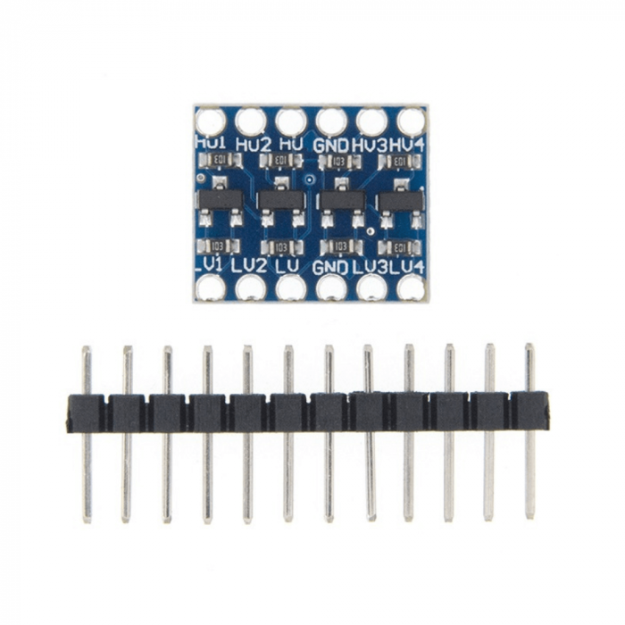 Convertor de nivel logic I2C IIC bidirectional, 4 canale