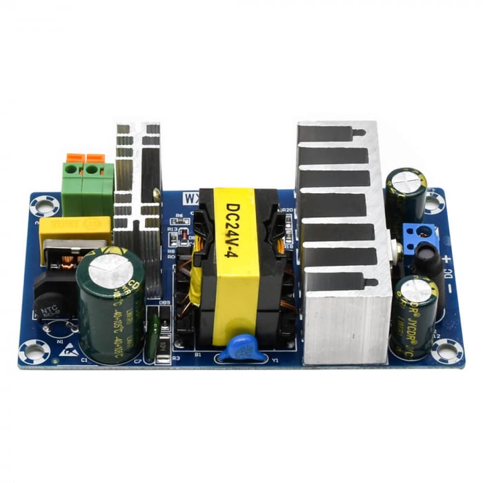 Modul transformator de tensiune AC-DC, 110-220V la 24V, 4-6A [2]