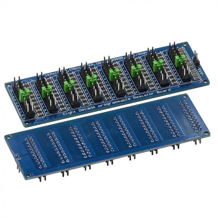 Modul cu rezistente programabile SMD 1/2W, 8 decade, 0-9999999.9Ω [2]