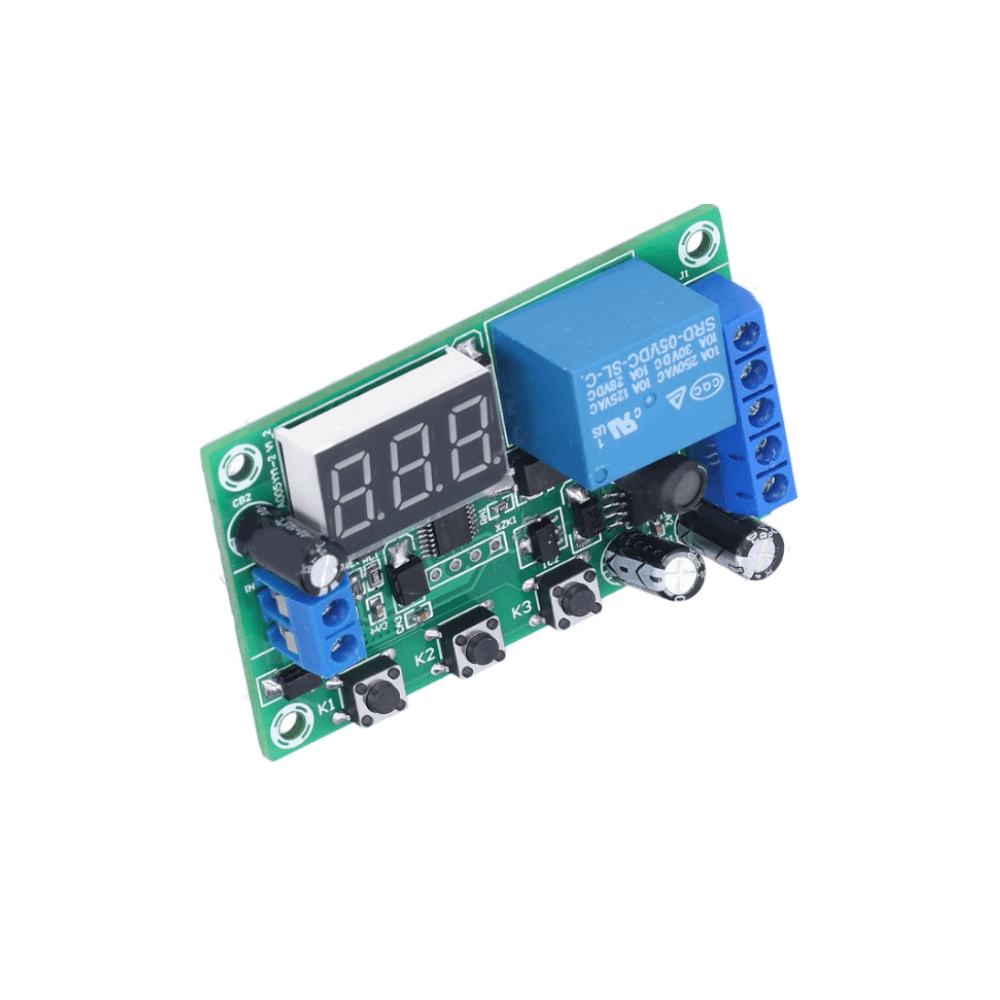 Modul releu 12V, detectie curent 0 - 10A DC, afisaj LED [3]