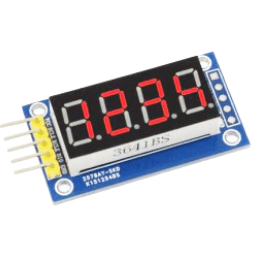 Modul display LED 0.36", 4*7 segmente, 74HC5950 [2]