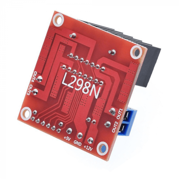 Modul driver L298N cu punte H dubla pentru motoare DC/Stepper [3]