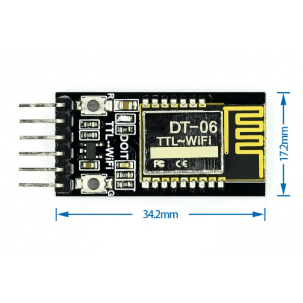Modul DT-06 comunicatie seriala WiFi, TTL-WiFi, compatibil Bluetooth HC-06 [2]