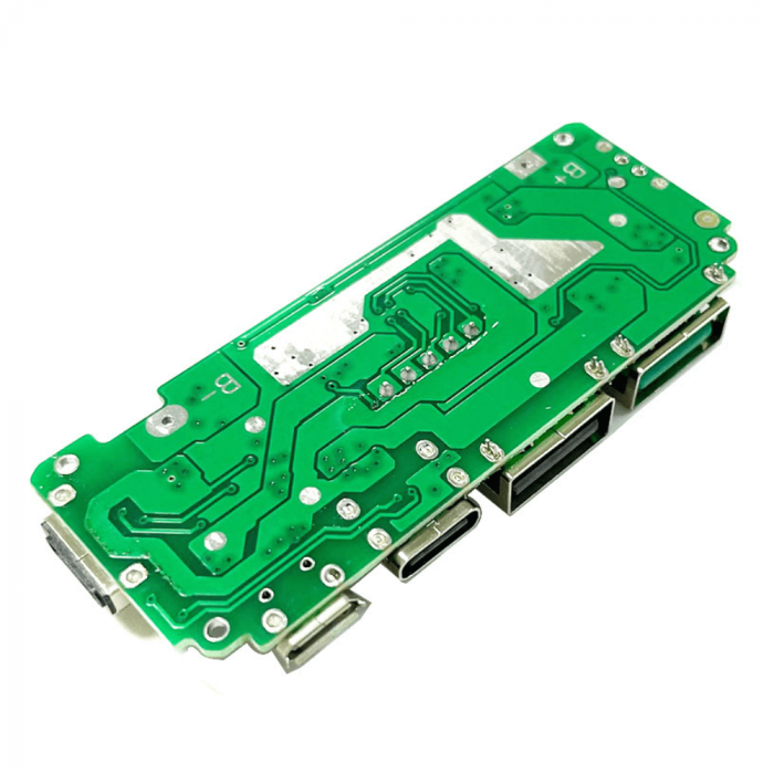 Modul cu porturi USB pentru incarcare acumulatori Litiu, 5V/2A [2]