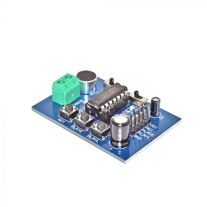 Modul inregistrare/redare voce , ISD1820 compatibil Arduino [3]