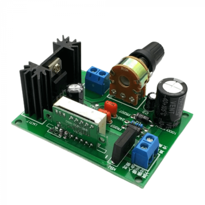 Modul liniar coborator de tensiune LM317, DC-DC, 1.25V-28V, 2A [2]