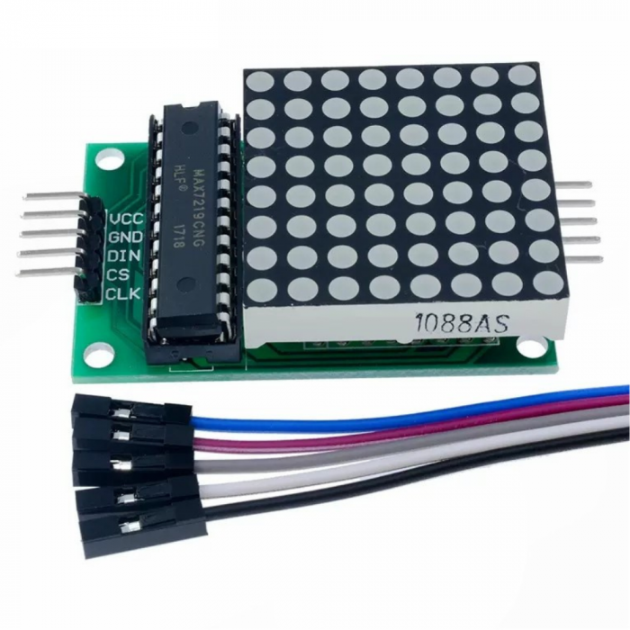 Modul matrice LED 8x8, rosie, 5V, MAX7219 [3]