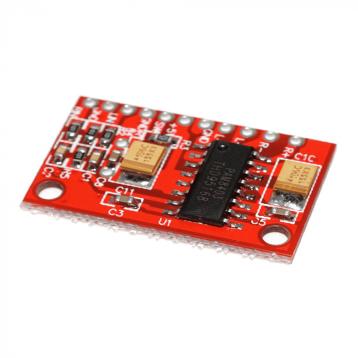 Modul mini amplificator audio stereo PAM8403 6W clasa D [4]