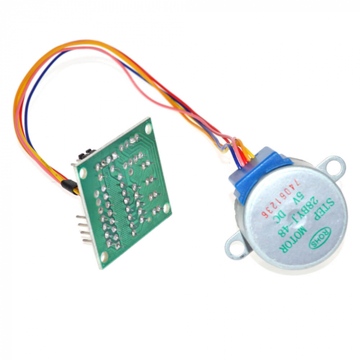 Modul motor pas cu pas 28BYJ48 si driver ULN2003 [5]