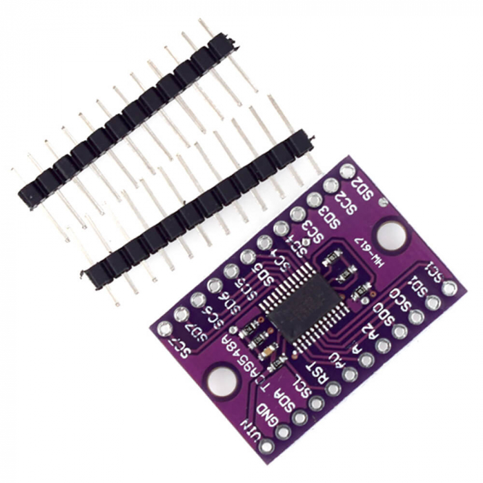 Modul multiplexor, I2C/IIC, 8 canale, 3.3V/5V DC, TCA9548A [2]