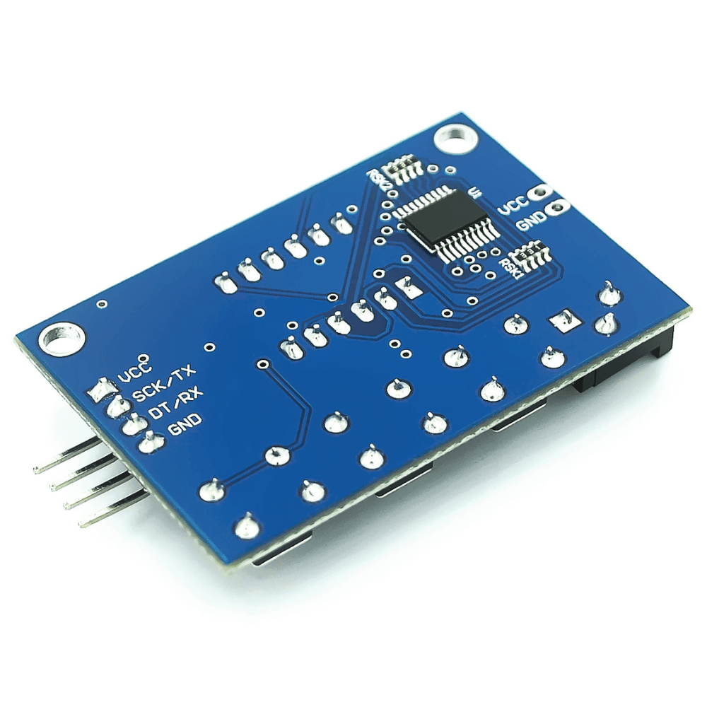 Modul afisare pentru citirea celulei de sarcina, compatibil cu HX711 [3]