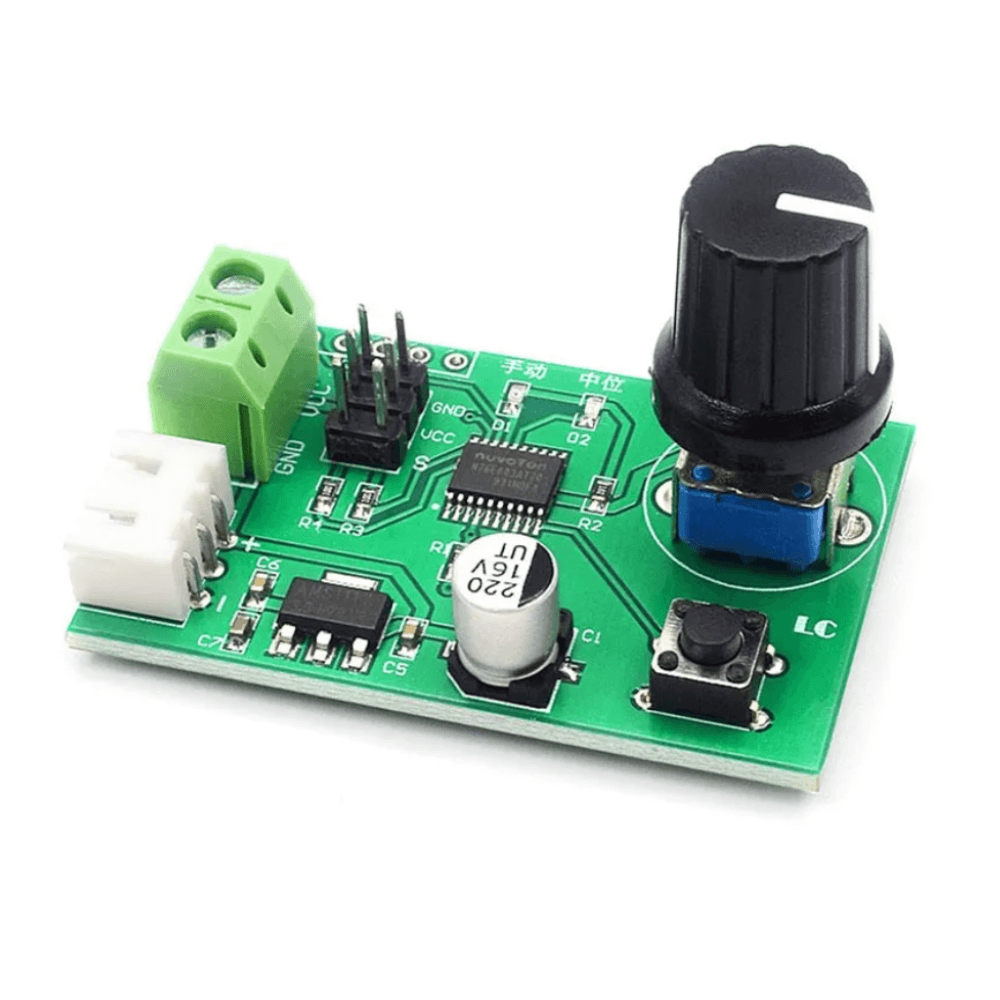 Modul pentru controlul servomotoarelor cu 2 canale, precizie 0.09