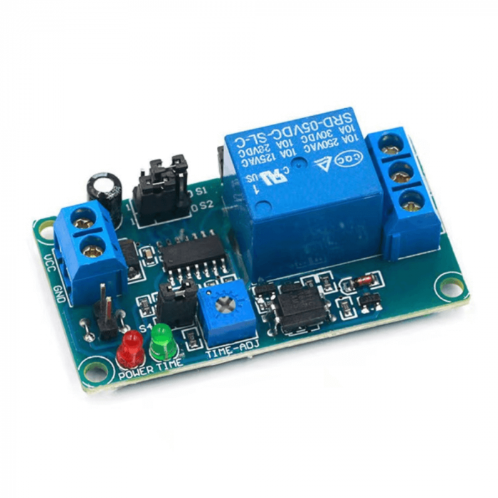 Modul de releu cu temporizator 1 canal, 5V [2]