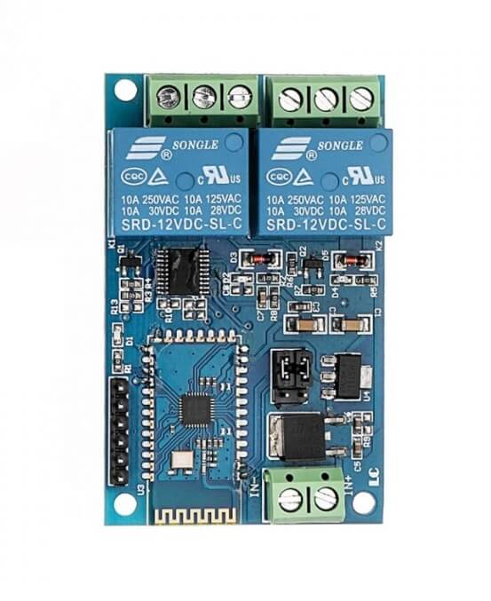 Modul releu 12V cu 2 canale si control Bluetooth [3]
