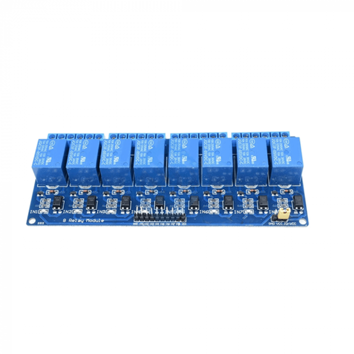 Modul releu 8 canale cu optocuplor, 5V Low Level [2]