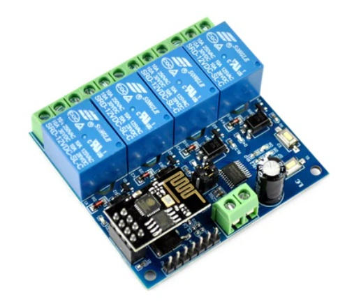 Modul releu WiFi cu 4 canale 5V-12V ESP8266 [2]
