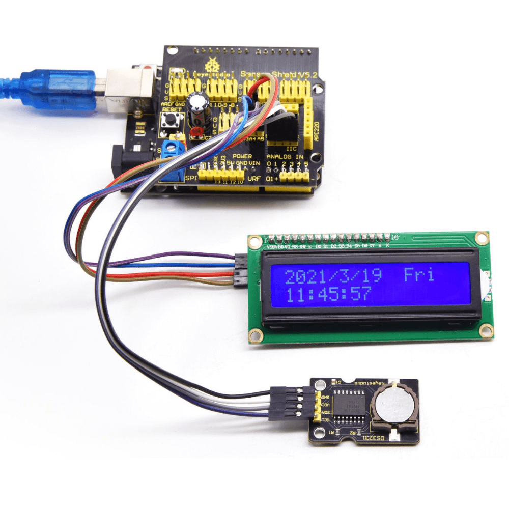 Modul RTC DS3231, compatibil Arduino si Micro:Bit, Keyestudio [3]