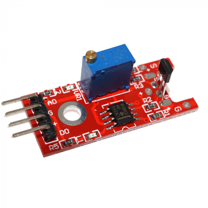 Modul senzor magnetic liniar KY-024 [3]