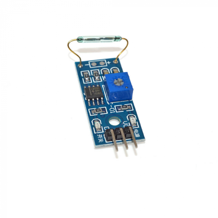 Senzor magnetic digital Reed Magnetron, compatibil Arduino