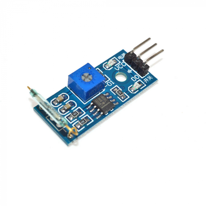 Senzor magnetic digital Reed Magnetron, compatibil Arduino [2]