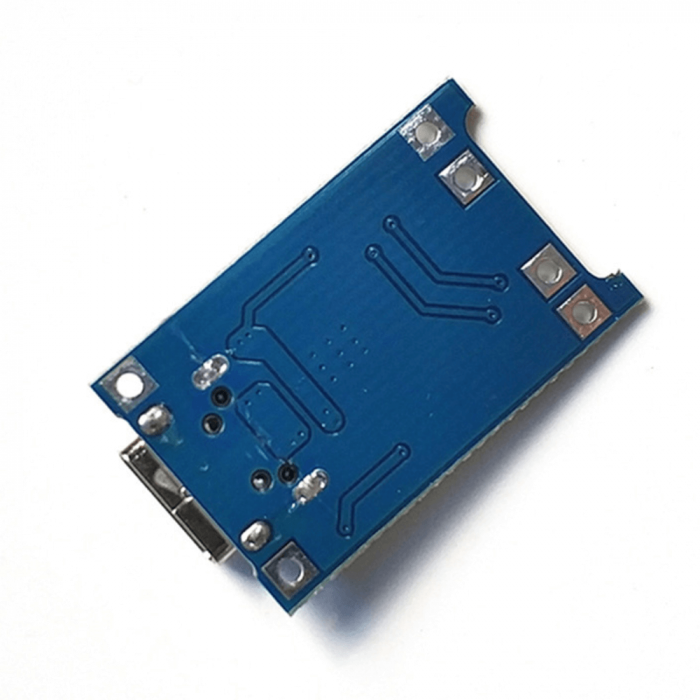 Modul TP4056 cu micro USB pentru incarcare acumulatori Litiu, 5V/1A [3]