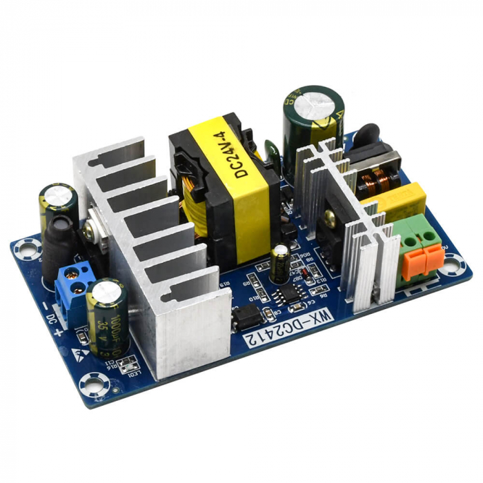 Modul transformator de tensiune AC-DC, 110-220V la 24V, 4-6A [3]