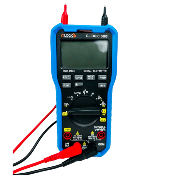 Multimetru digital multifunctional, TRMS, 1000V, 10A, C-LOGIC 5600 [2]