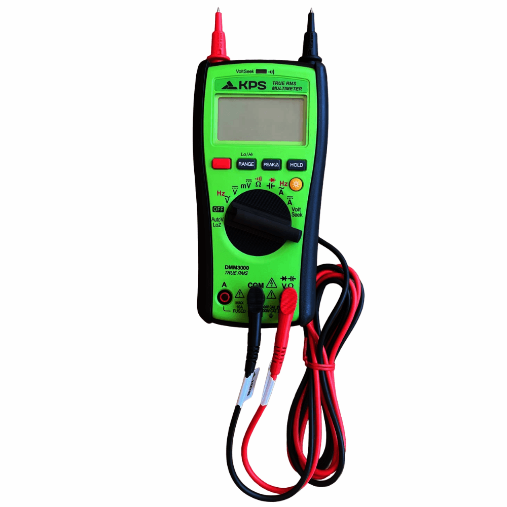 Multimetru digital True-RMS, 1000V AC/DC, 10A AC/DC, KPS DMM3000 [2]