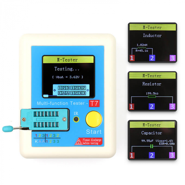 Tester LCR T7 cu ecran color [3]
