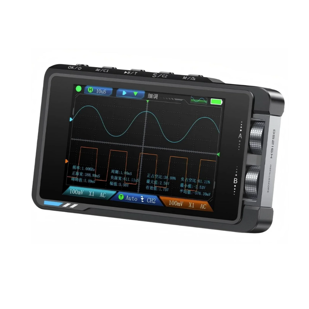 Osciloscop digital 2 in 1, 50MHZ, 250MSa/s, FNIRSI DS215H [2]
