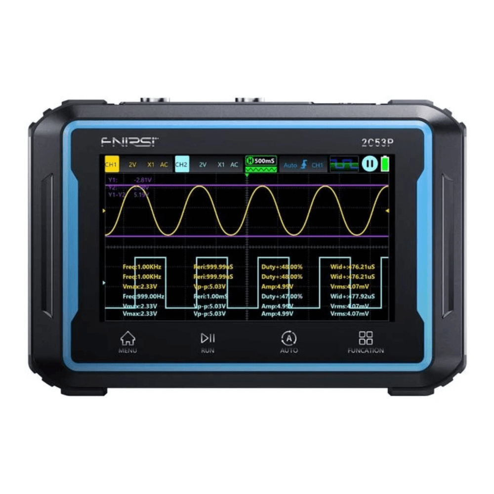 Osciloscop digital cu generator de semnal si multimetru 3 in 1, Fnirsi 2C53P [2]